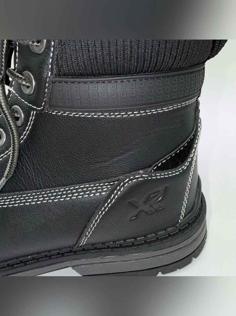 Xray Fullman Men’s Black Lace-Up  Boots Size 7.5 Ankle Boots XRW316